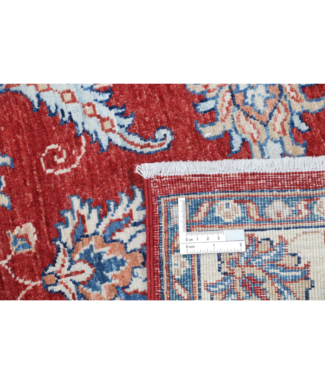 Ziegler 2'8'' X 3'10'' Hand-Knotted Wool Rug 2'8'' x 3'10'' (80 X 115) / Red / Ivory