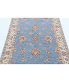 Ziegler 3'9'' X 5'11'' Hand-Knotted Wool Rug 3'9'' x 5'11'' (113 X 178) / Blue / Ivory