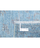 Serenity 4'1'' X 5'8'' Hand-Knotted Wool Rug 4'1'' x 5'8'' (123 X 170) / Blue / Charcoal