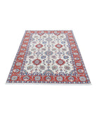 Ziegler 4'2'' X 5'9'' Hand-Knotted Wool Rug 4'2'' x 5'9'' (125 X 173) / Ivory / Red