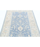 Serenity 4'2'' X 5'9'' Hand-Knotted Wool Rug 4'2'' x 5'9'' (125 X 173) / Grey / Ivory