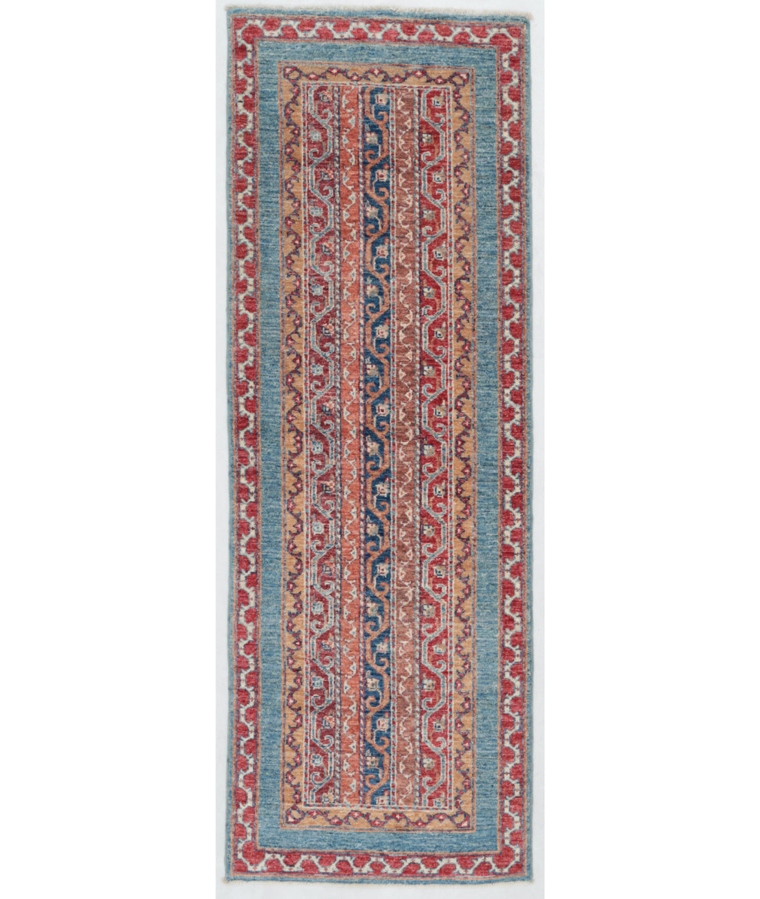 Shaal 2'1'' X 5'11'' Hand-Knotted Wool Rug 2'1'' x 5'11'' (63 X 178) / Multi / Multi