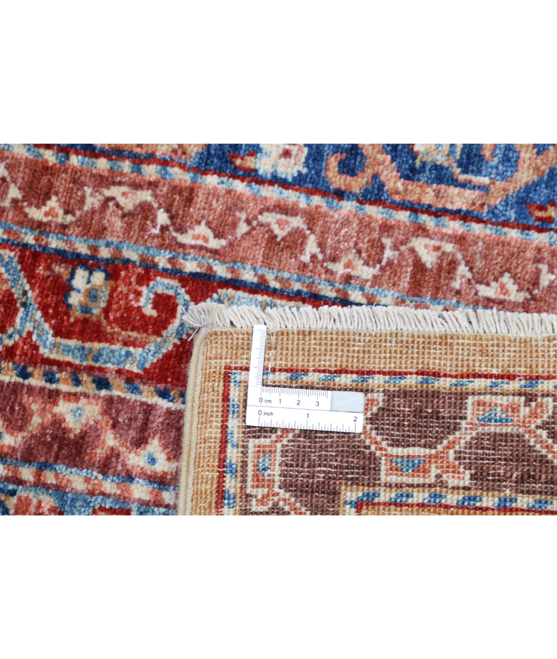 Shaal 3'4'' X 4'8'' Hand-Knotted Wool Rug 3'4'' x 4'8'' (100 X 140) / Gold / Multi