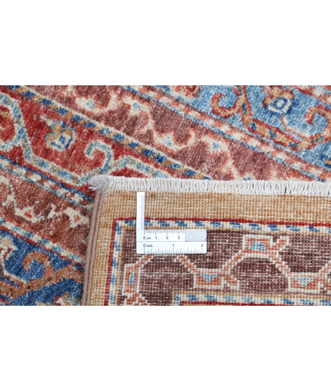 Shaal 3'3'' X 4'9'' Hand-Knotted Wool Rug 3'3'' x 4'9'' (98 X 143) / Gold / Multi