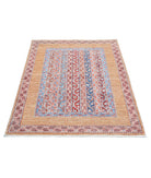 Shaal 3'4'' X 4'9'' Hand-Knotted Wool Rug 3'4'' x 4'9'' (100 X 143) / Multi / Multi