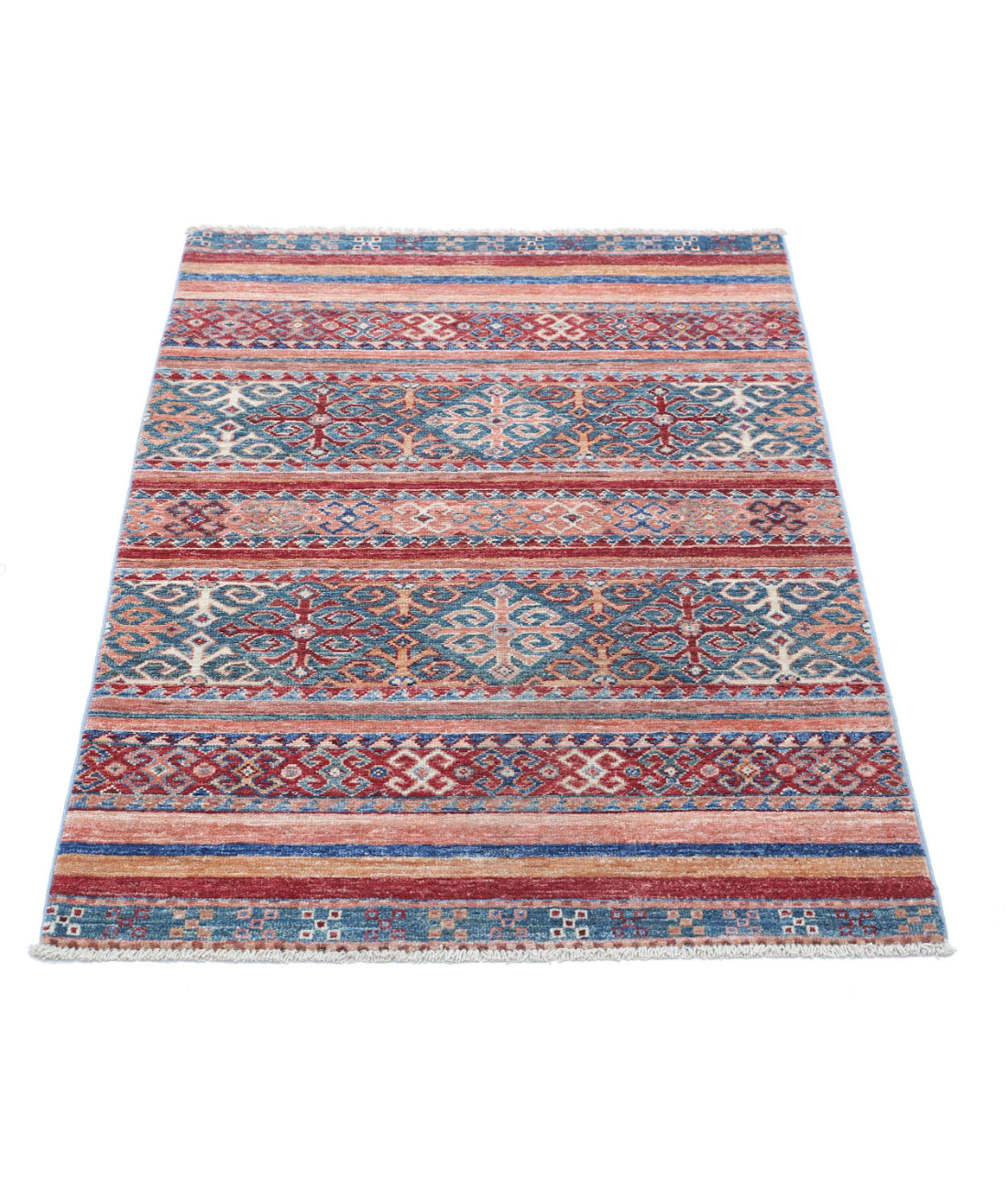 Khurjeen 2'9'' X 3'10'' Hand-Knotted Wool Rug 2'9'' x 3'10'' (83 X 115) / Multi / Multi