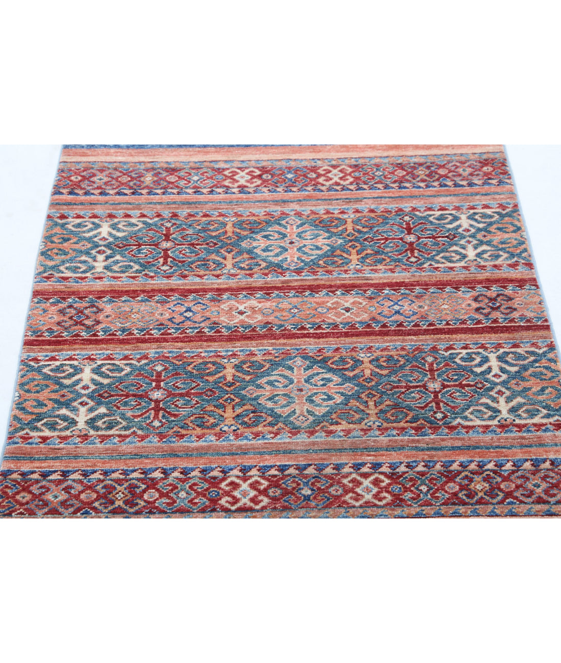 Khurjeen 2'9'' X 3'10'' Hand-Knotted Wool Rug 2'9'' x 3'10'' (83 X 115) / Multi / Multi