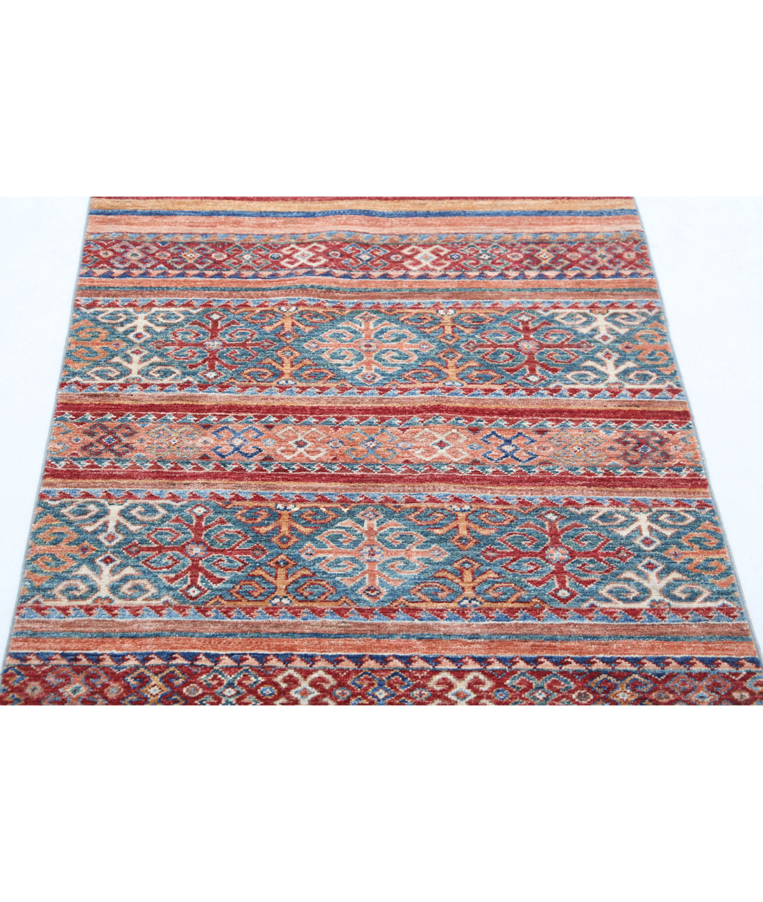 Khurjeen 2'8'' X 3'9'' Hand-Knotted Wool Rug 2'8'' x 3'9'' (80 X 113) / Multi / Multi