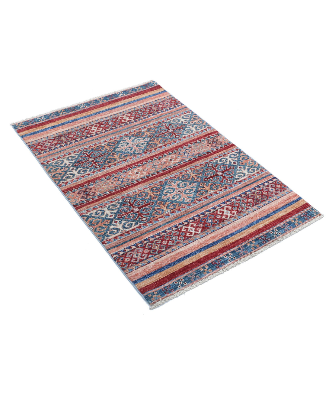 Khurjeen 2'8'' X 3'10'' Hand-Knotted Wool Rug 2'8'' x 3'10'' (80 X 115) / Multi / Multi