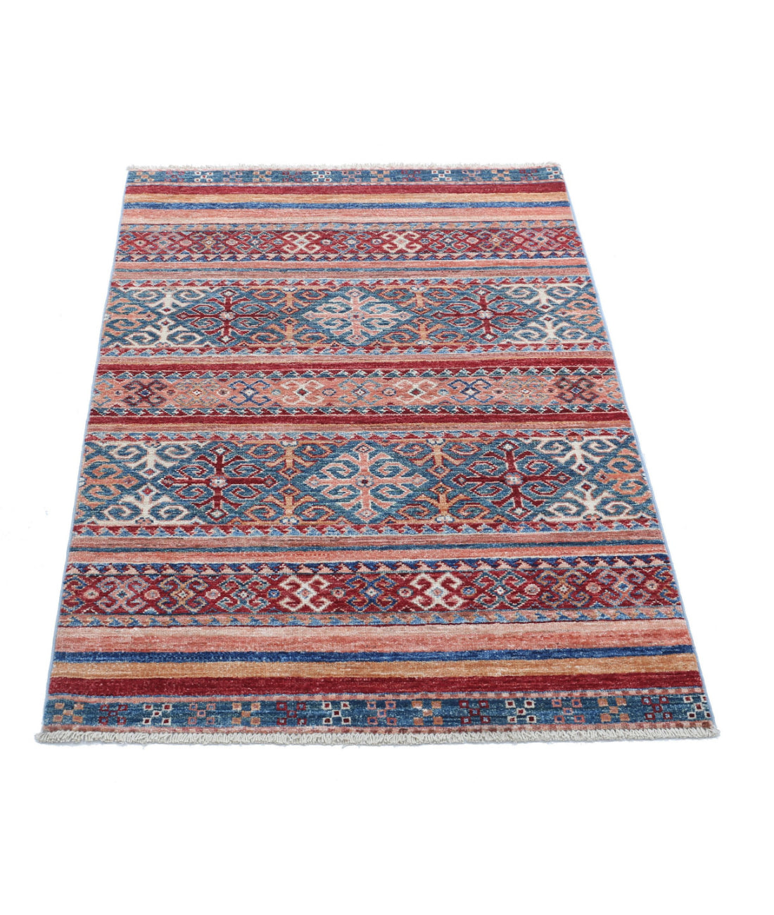 Khurjeen 2'8'' X 3'10'' Hand-Knotted Wool Rug 2'8'' x 3'10'' (80 X 115) / Multi / Multi