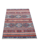 Khurjeen 2'8'' X 3'10'' Hand-Knotted Wool Rug 2'8'' x 3'10'' (80 X 115) / Multi / Multi