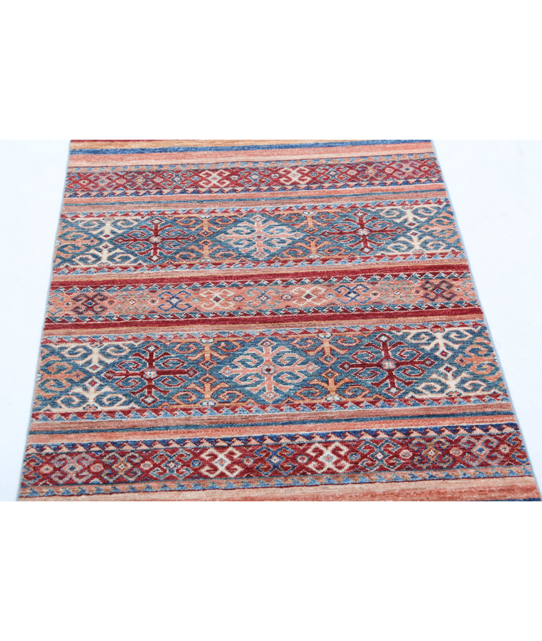 Khurjeen 2'8'' X 3'10'' Hand-Knotted Wool Rug 2'8'' x 3'10'' (80 X 115) / Multi / Multi