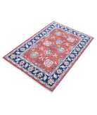 Ziegler 2'9'' X 4'2'' Hand-Knotted Wool Rug 2'9'' x 4'2'' (83 X 125) / Red / Blue