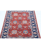 Ziegler 2'9'' X 4'2'' Hand-Knotted Wool Rug 2'9'' x 4'2'' (83 X 125) / Red / Blue