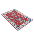 Ziegler 2'9'' X 4'0'' Hand-Knotted Wool Rug 2'9'' x 4'0'' (83 X 120) / Red / Ivory