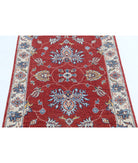 Ziegler 2'9'' X 4'0'' Hand-Knotted Wool Rug 2'9'' x 4'0'' (83 X 120) / Red / Ivory