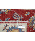 Ziegler 2'9'' X 4'0'' Hand-Knotted Wool Rug 2'9'' x 4'0'' (83 X 120) / Red / Ivory