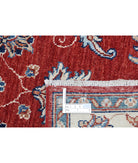 Ziegler 2'9'' X 4'3'' Hand-Knotted Wool Rug 2'9'' x 4'3'' (83 X 128) / Red / Ivory