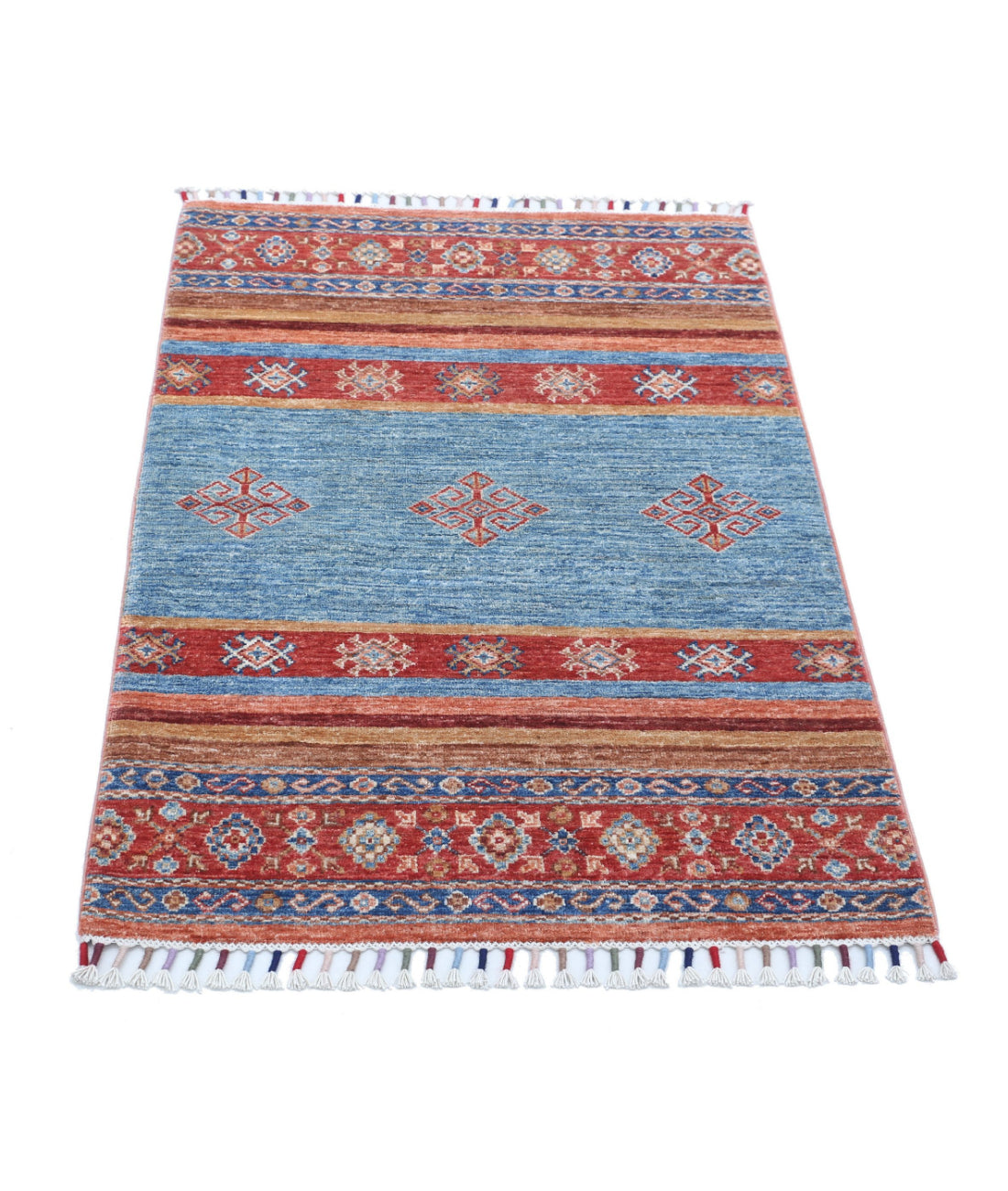 Khurjeen 2'7'' X 3'9'' Hand-Knotted Wool Rug 2'7'' x 3'9'' (78 X 113) / Multi / Multi