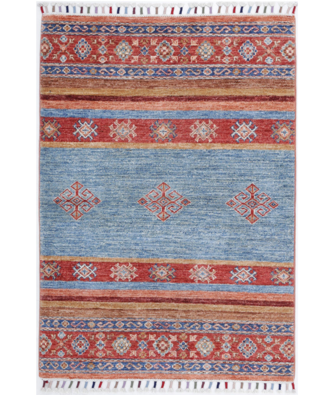 Khurjeen 2'7'' X 3'9'' Hand-Knotted Wool Rug 2'7'' x 3'9'' (78 X 113) / Multi / Multi