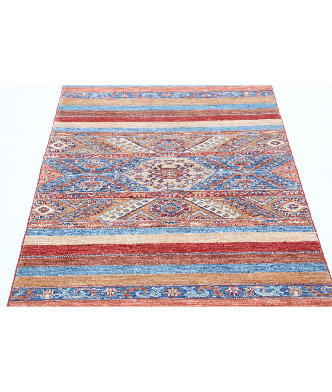 Khurjeen 2'11'' X 4'10'' Hand-Knotted Wool Rug 2'11'' x 4'10'' (88 X 145) / Multi / Multi