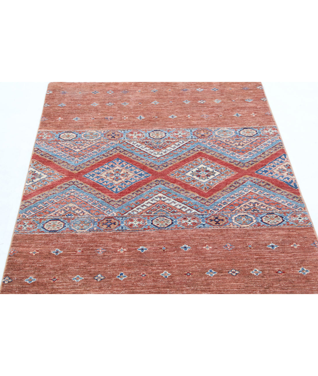 Khurjeen 3'3'' X 4'7'' Hand-Knotted Wool Rug 3'3'' x 4'7'' (98 X 138) / Multi / Multi