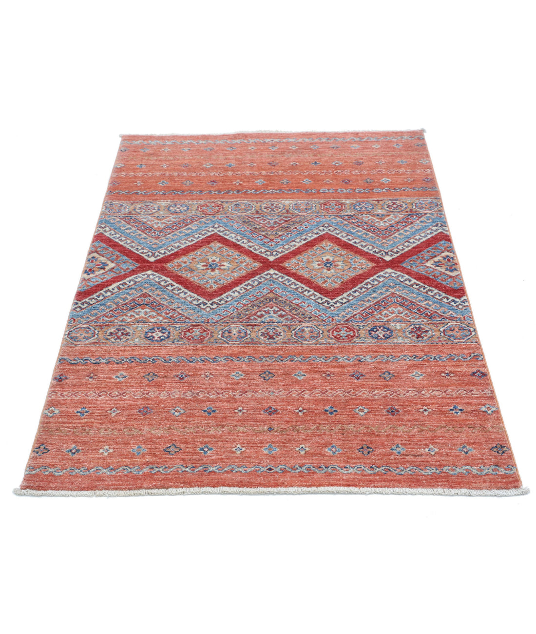 Khurjeen 3'3'' X 4'9'' Hand-Knotted Wool Rug 3'3'' x 4'9'' (98 X 143) / Multi / Multi