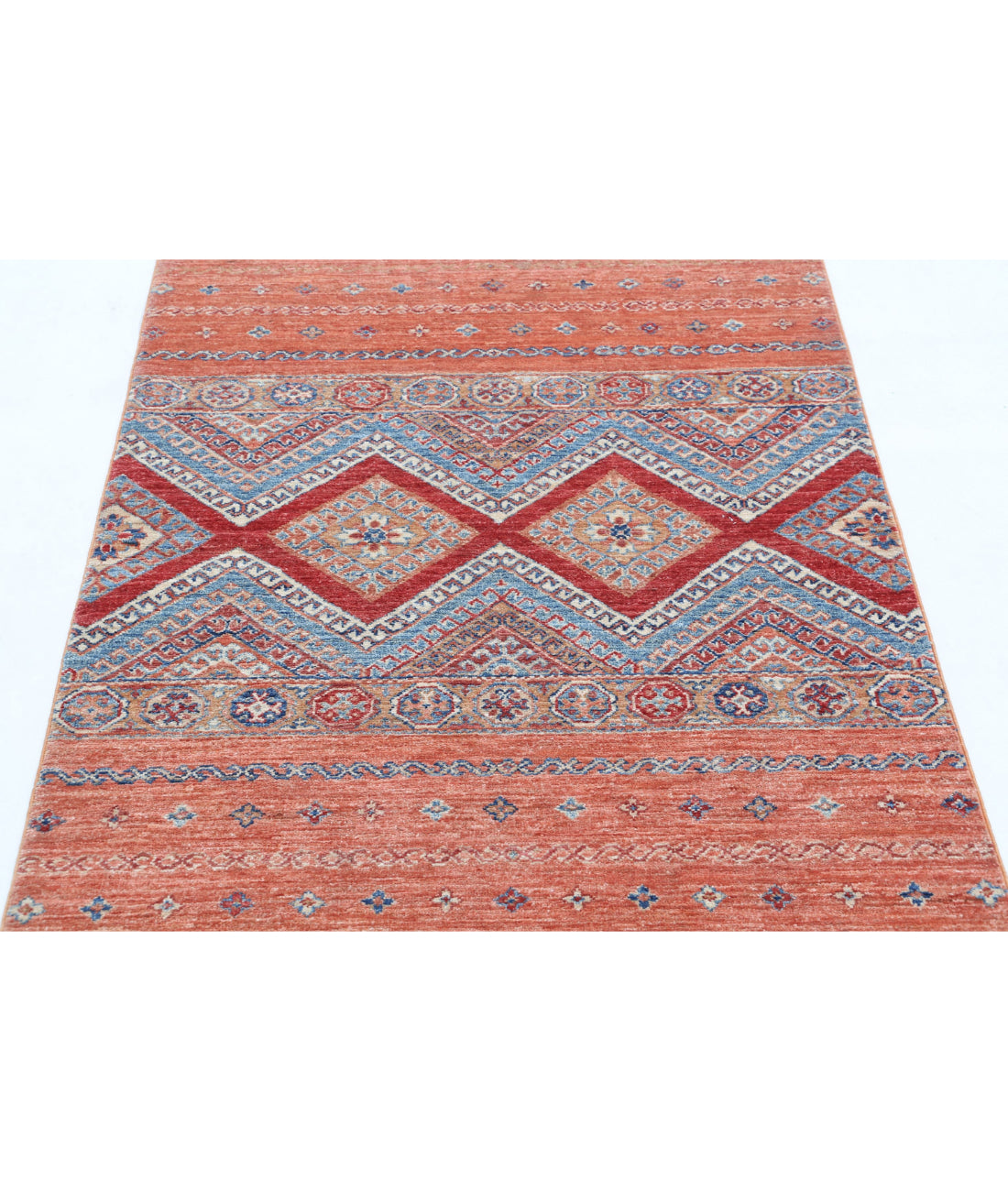 Khurjeen 3'3'' X 4'9'' Hand-Knotted Wool Rug 3'3'' x 4'9'' (98 X 143) / Multi / Multi