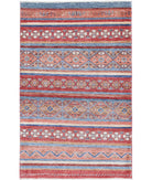 Khurjeen 2'11'' X 4'11'' Hand-Knotted Wool Rug 2'11'' x 4'11'' (88 X 148) / Multi / Multi