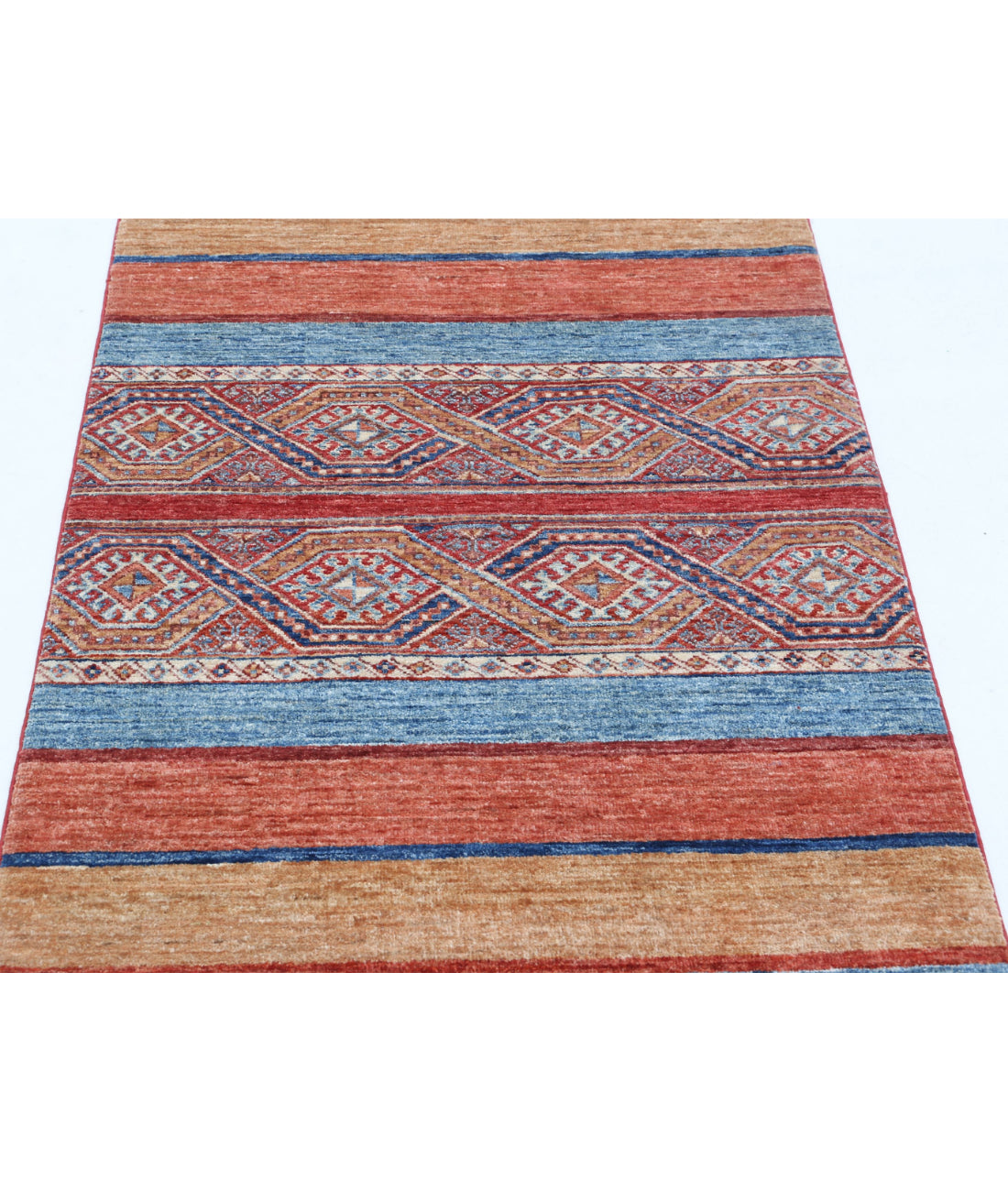 Khurjeen 2'11'' X 4'9'' Hand-Knotted Wool Rug 2'11'' x 4'9'' (88 X 143) / Multi / Multi