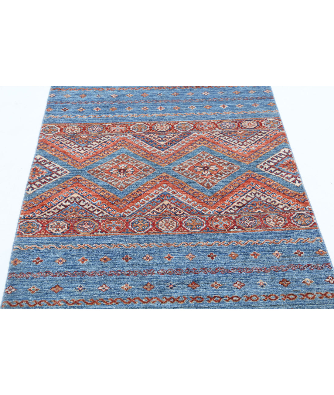 Khurjeen 3'2'' X 4'10'' Hand-Knotted Wool Rug 3'2'' x 4'10'' (95 X 145) / Multi / Multi