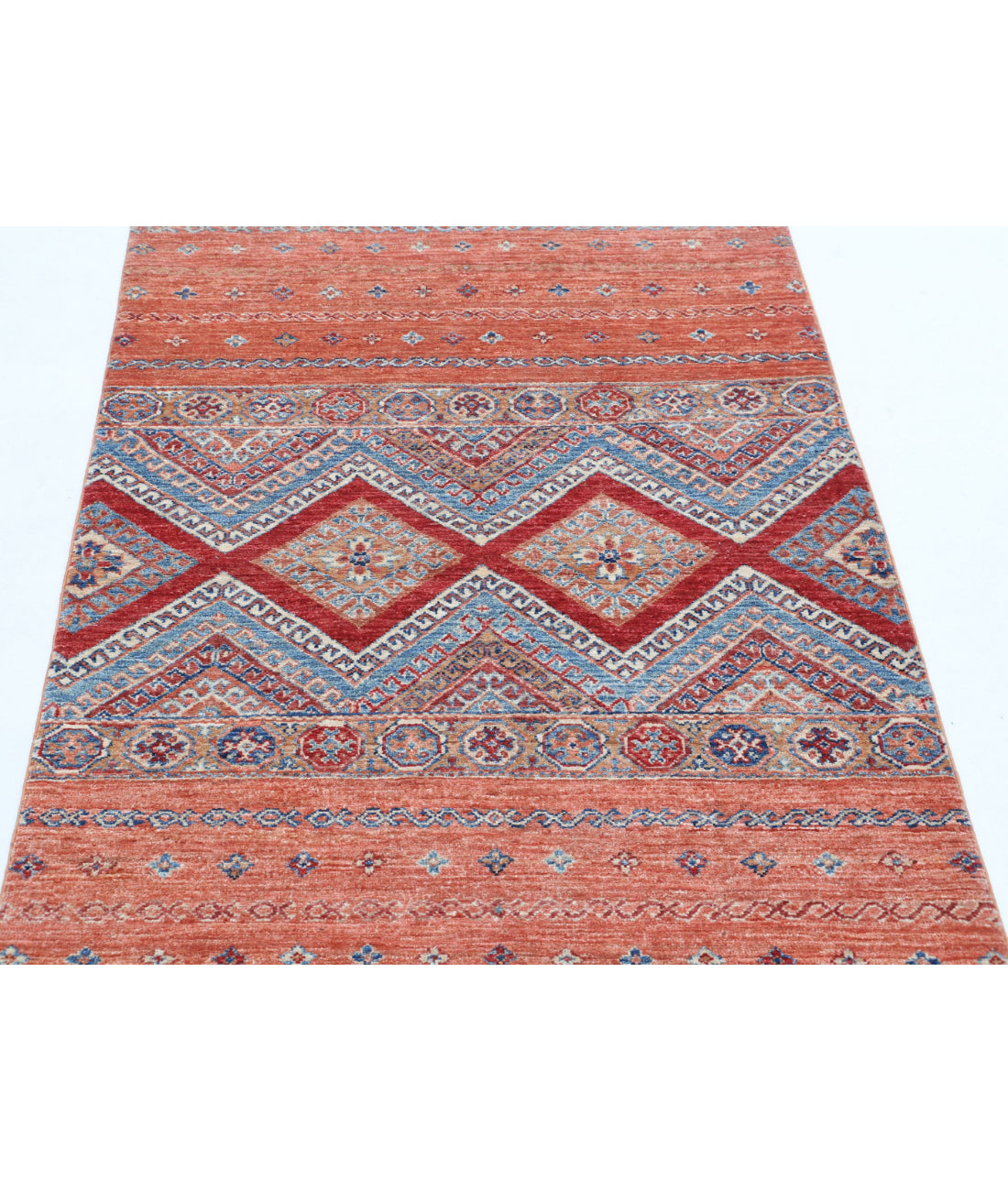 Khurjeen 3'4'' X 4'9'' Hand-Knotted Wool Rug 3'4'' x 4'9'' (100 X 143) / Multi / Multi