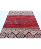 Khurjeen 5'6'' X 7'2'' Hand-Knotted Wool Rug 5'6'' x 7'2'' (165 X 215) / Multi / Multi