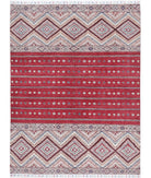 Khurjeen 5'6'' X 7'2'' Hand-Knotted Wool Rug 5'6'' x 7'2'' (165 X 215) / Multi / Multi