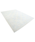 Serenity 9'1'' X 12'1'' Hand-Knotted Wool Rug 9'1'' x 12'1'' (273 X 363) / Ivory / Blue