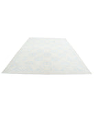 Serenity 9'1'' X 12'1'' Hand-Knotted Wool Rug 9'1'' x 12'1'' (273 X 363) / Ivory / Blue