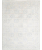 Serenity 9'1'' X 12'1'' Hand-Knotted Wool Rug 9'1'' x 12'1'' (273 X 363) / Ivory / Blue