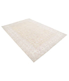 Serenity 6'3'' X 8'9'' Hand-Knotted Wool Rug 6'3'' x 8'9'' (188 X 263) / Ivory / Gold