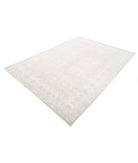 Serenity 6'3'' X 8'9'' Hand-Knotted Wool Rug 6'3'' x 8'9'' (188 X 263) / Ivory / Gold