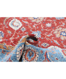 Ziegler 6'8'' X 9'3'' Hand-Knotted Wool Rug 6'8'' x 9'3'' (200 X 278) / Red / Blue