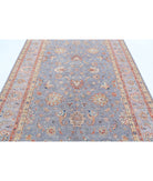 Ziegler 6'7'' X 9'10'' Hand-Knotted Wool Rug 6'7'' x 9'10'' (198 X 295) / Grey / Red