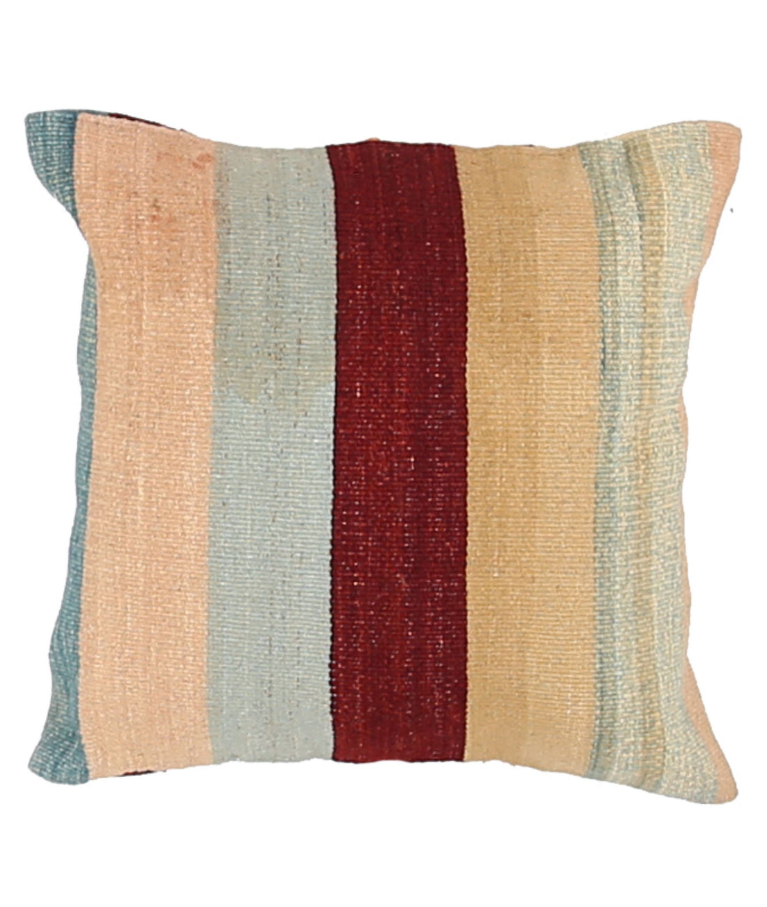 Pillows 1'4'' X 1'4'' Hand-Made Wool-Cotton Pillow 1'4'' x 1'4'' (40 X 40) / Multi / Multi