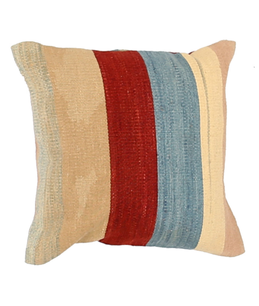 Pillows 1'4'' X 1'4'' Hand-Made Wool-Cotton Pillow 1'4'' x 1'4'' (40 X 40) / Multi / Multi