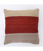 Pillows 1'4'' X 1'4'' Hand-Made Wool-Cotton Pillow 1'4'' x 1'4'' (40 X 40) / Multi / Multi