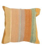 Pillows 1'4'' X 1'4'' Hand-Made Wool-Cotton Pillow 1'4'' x 1'4'' (40 X 40) / Multi / Multi