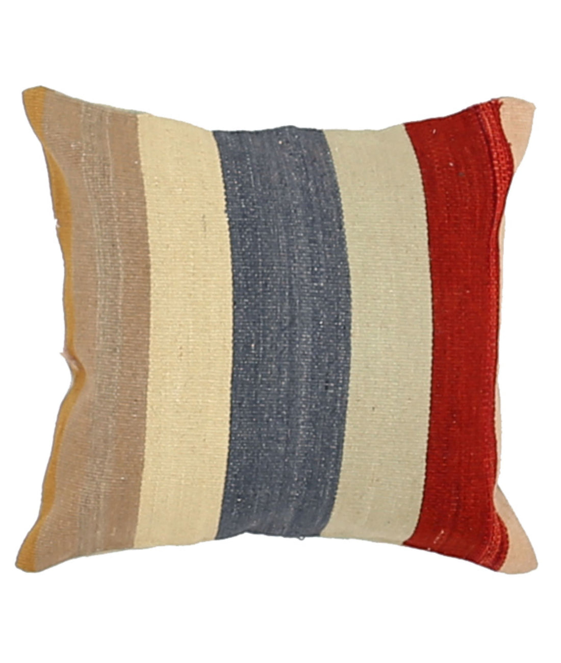 Pillows 1'4'' X 1'4'' Hand-Made Wool-Cotton Pillow 1'4'' x 1'4'' (40 X 40) / Multi / Multi