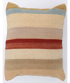 Pillows 1'4'' X 1'4'' Hand-Made Wool-Cotton Pillow 1'4'' x 1'4'' (40 X 40) / Multi / Multi