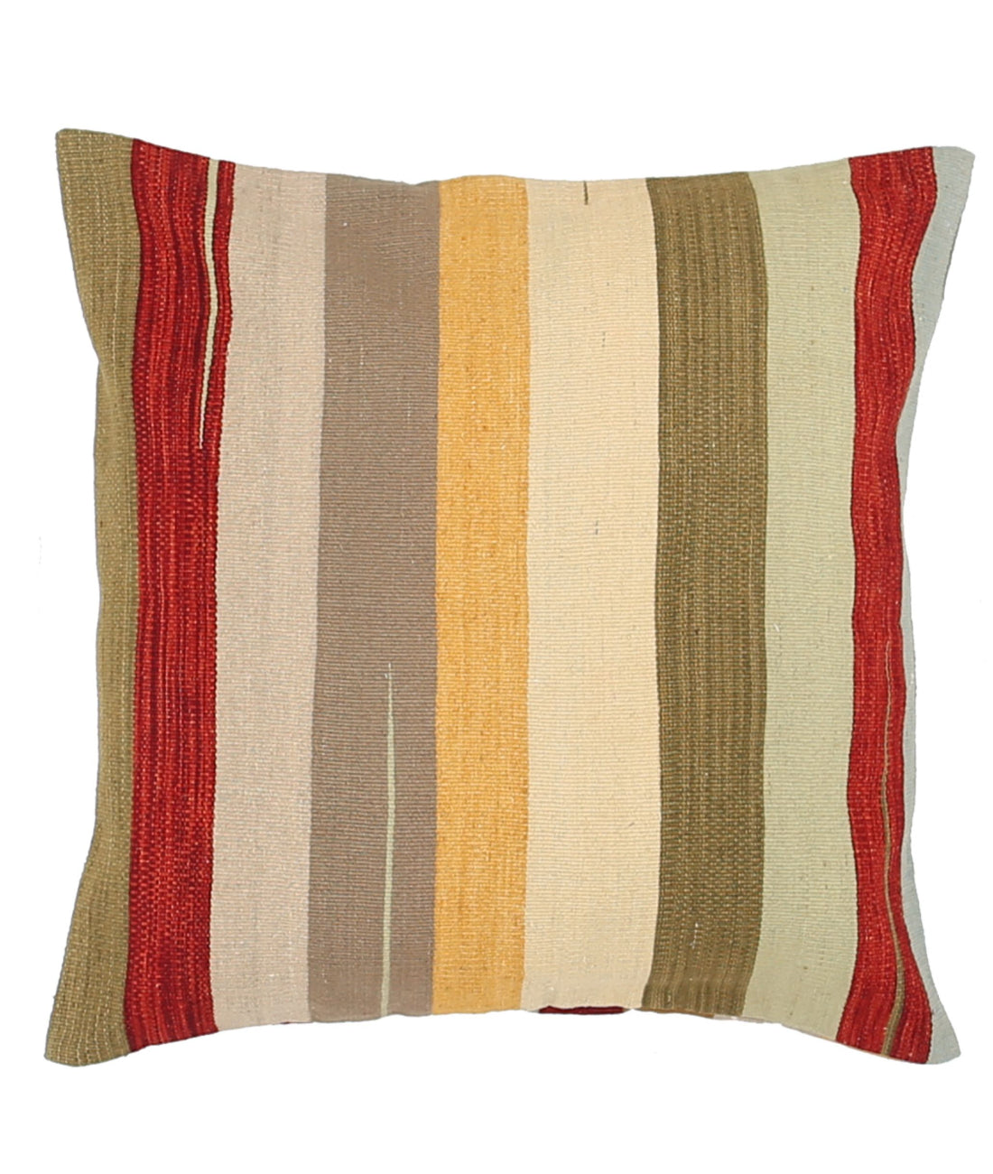 Pillows 2'2'' X 2'2'' Hand-Made Wool-Cotton Pillow 2'2'' x 2'2'' (65 X 65) / Multi / Multi