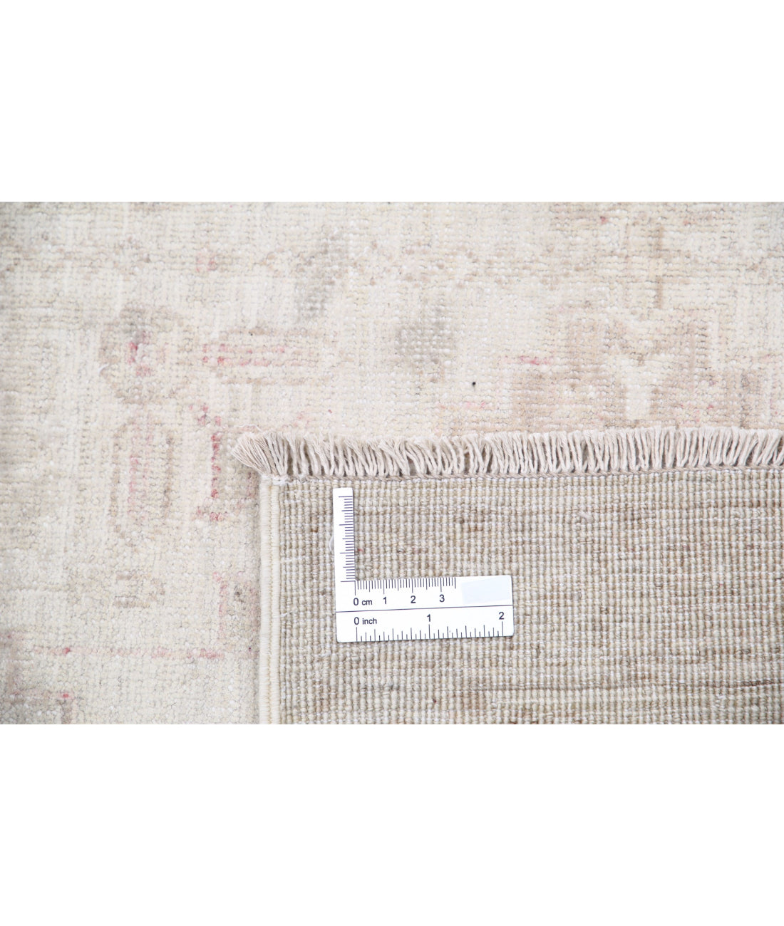 Serenity 6'1'' X 8'6'' Hand-Knotted Wool Rug 6'1'' x 8'6'' (183 X 255) / Ivory / Taupe