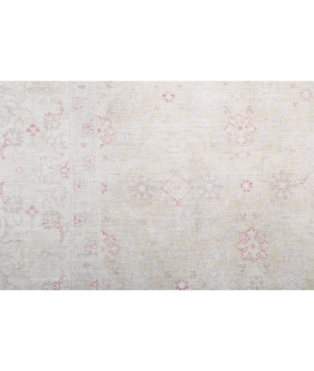 Serenity 6'0'' X 8'6'' Hand-Knotted Wool Rug 6'0'' x 8'6'' (180 X 255) / Ivory / Grey